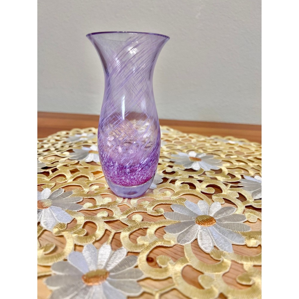 Caithness Vintage Scottish Glass Vase from Scotland, Vintage Vases
